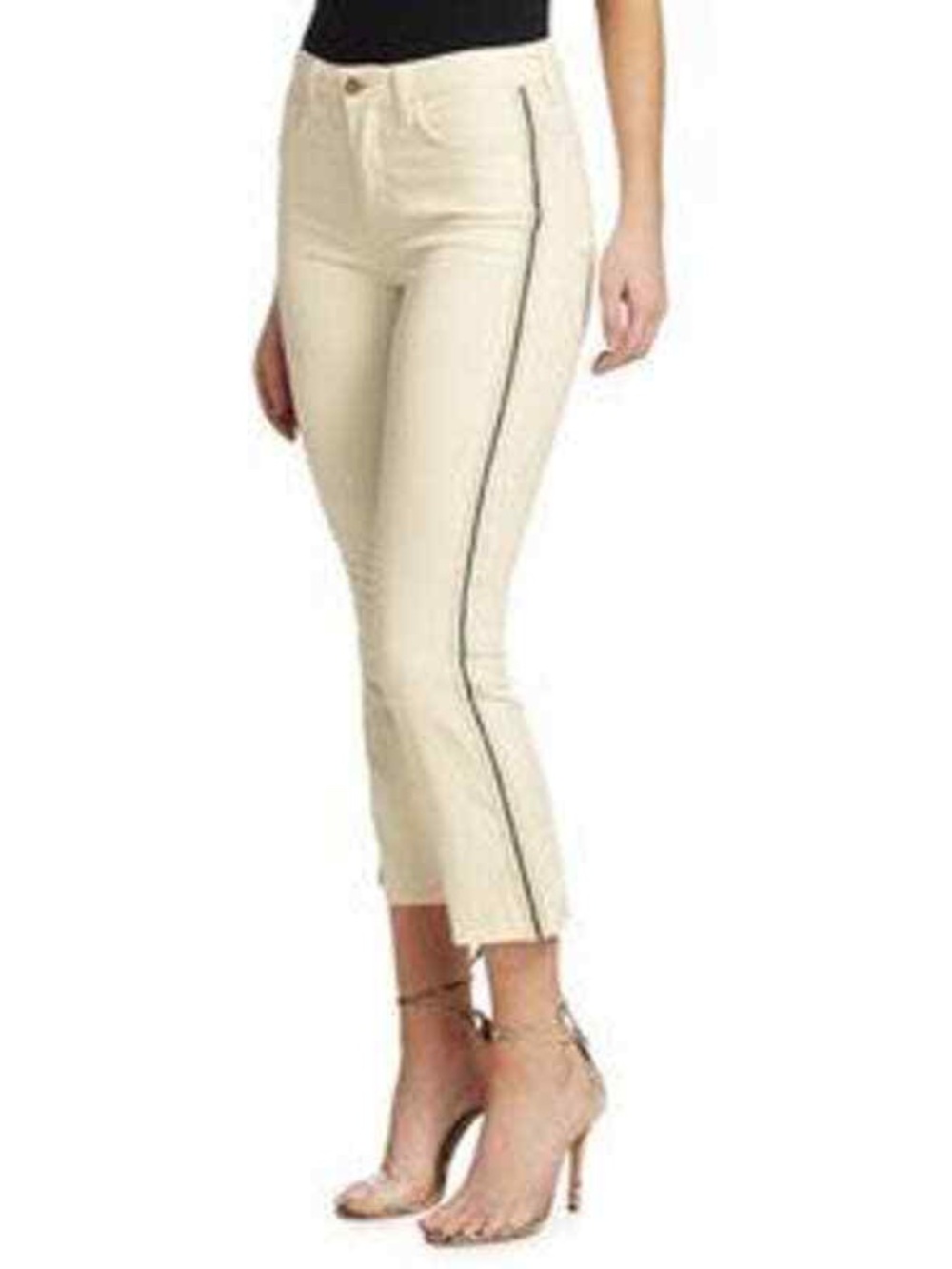 L’Agence Nadia side tape jeans